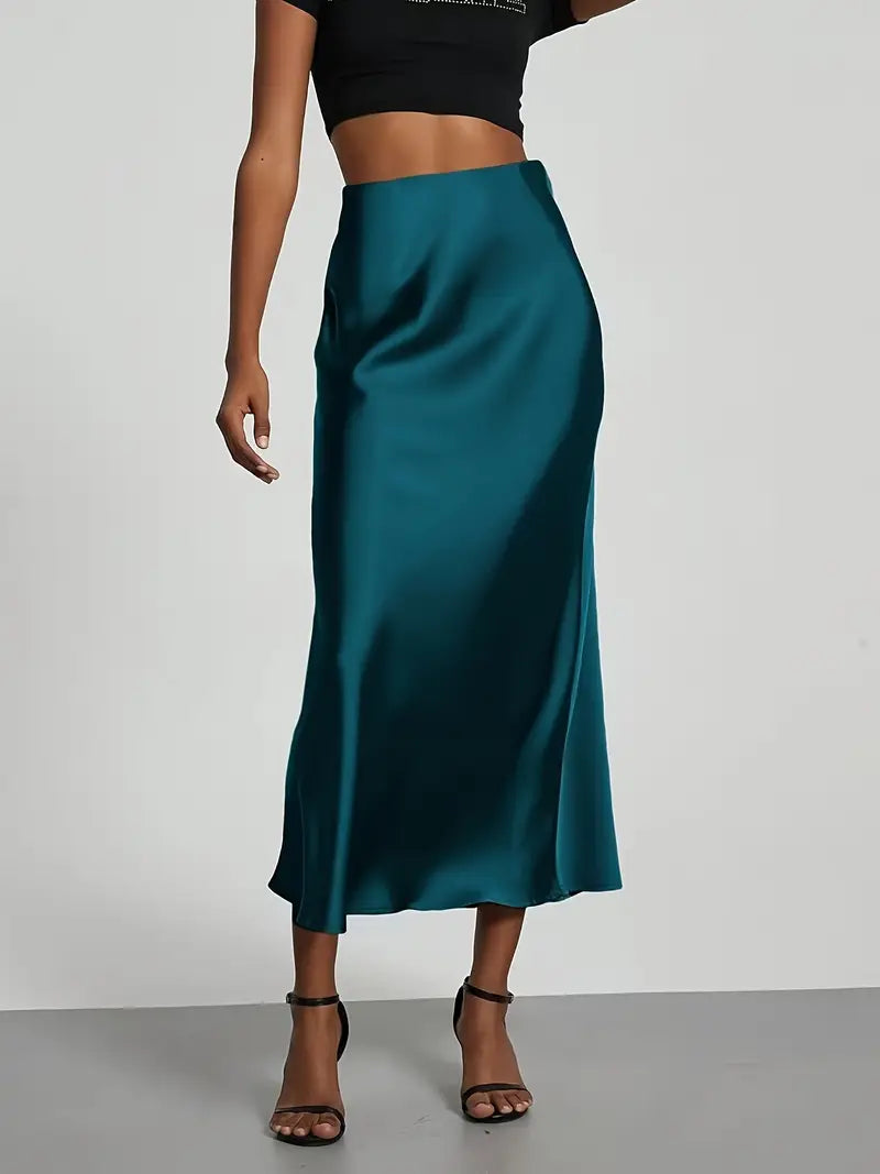 jupe satin