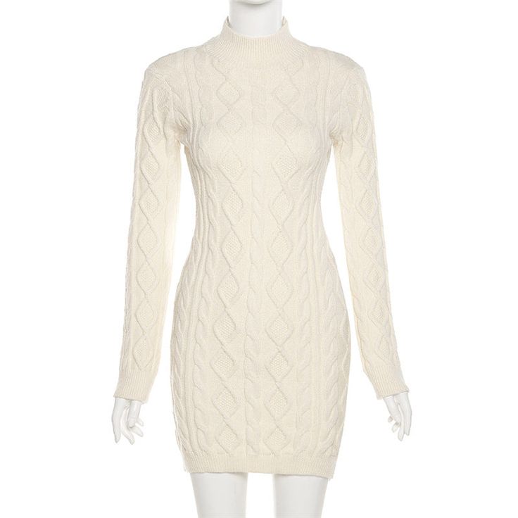 Mini robe pull évidée pour femme, col rond, dos nu, batterie con, sexy, courte, chaude, soirée, hiver