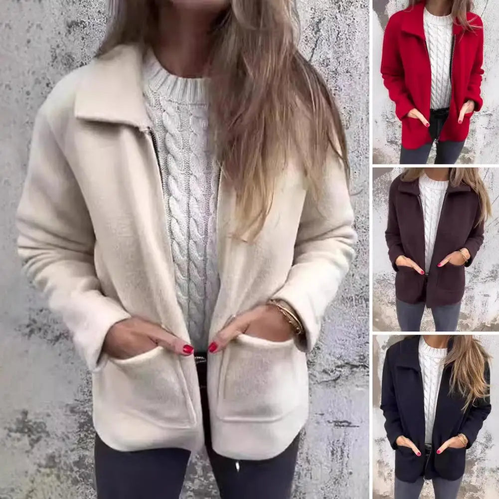 Veste cardigan élégante en laine