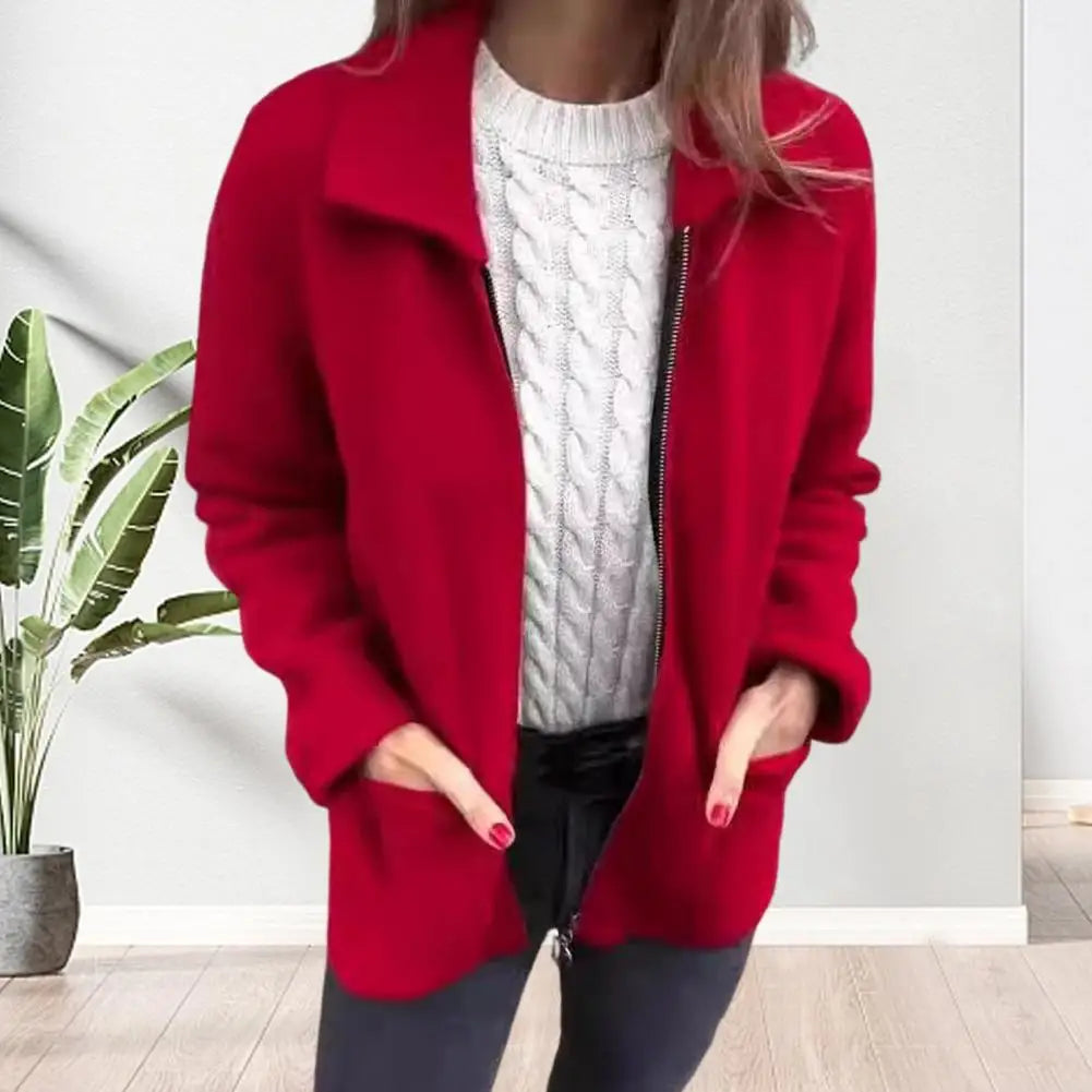 Veste cardigan élégante en laine